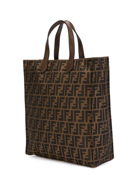 fendi ff logo shopper tote|Fendi sunshine shopper.